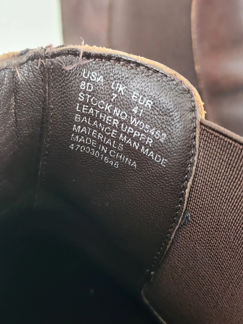 Wolverine 1000 Mile Men's Brown Leather Chelsea Boots